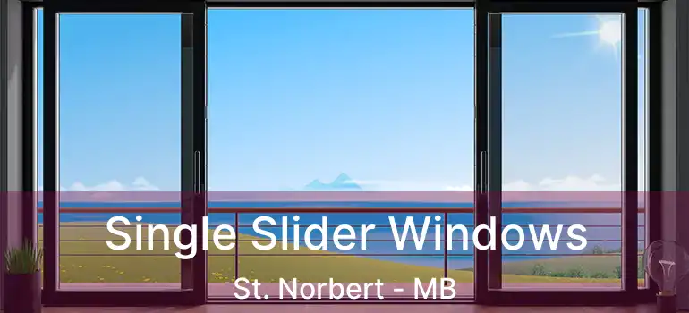  Single Slider Windows St. Norbert - MB