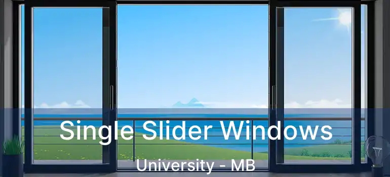  Single Slider Windows University - MB