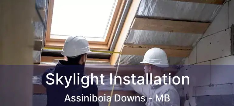 Skylight Installation Assiniboia Downs - MB