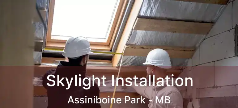  Skylight Installation Assiniboine Park - MB