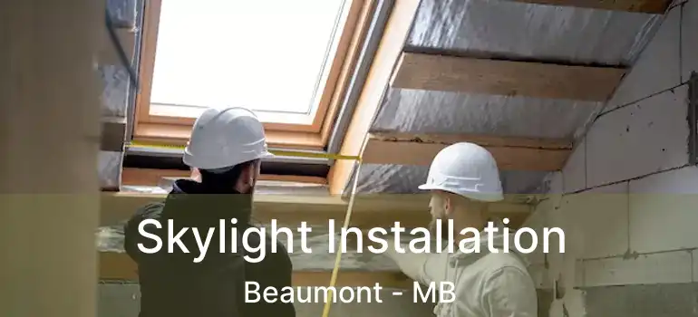  Skylight Installation Beaumont - MB