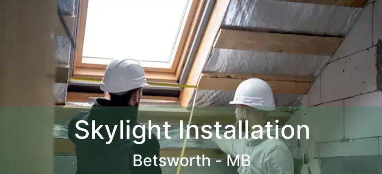  Skylight Installation Betsworth - MB