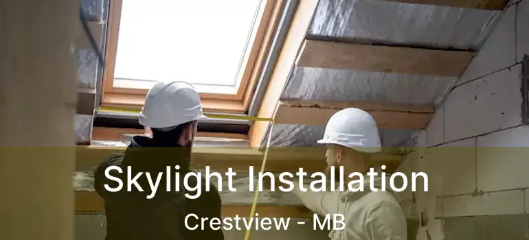  Skylight Installation Crestview - MB