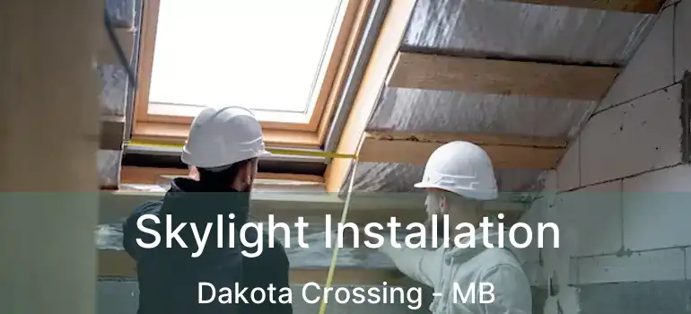  Skylight Installation Dakota Crossing - MB