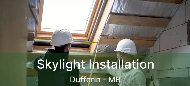  Skylight Installation Dufferin - MB