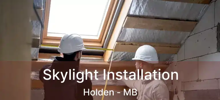  Skylight Installation Holden - MB