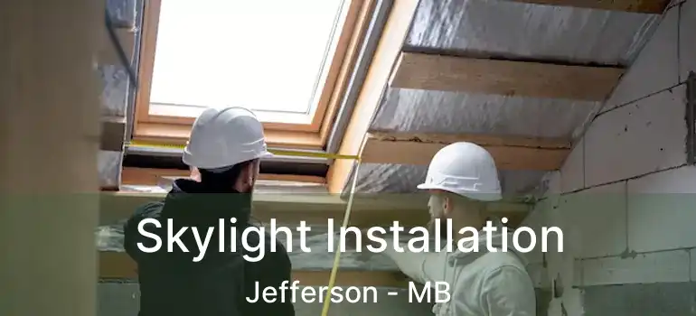  Skylight Installation Jefferson - MB