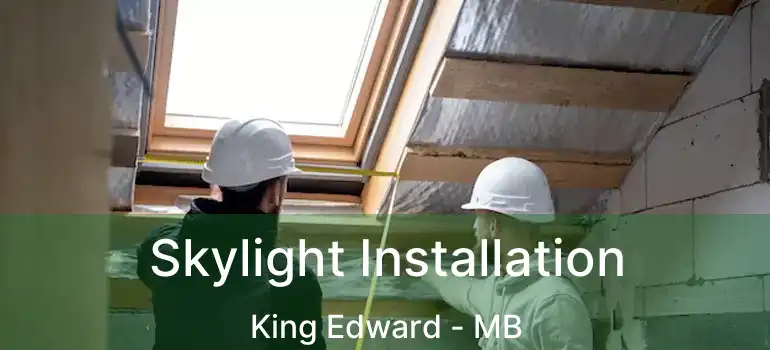  Skylight Installation King Edward - MB