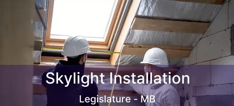 Skylight Installation Legislature - MB