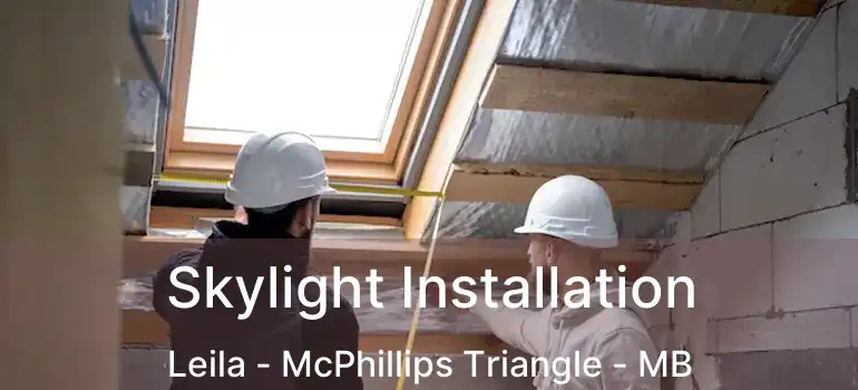  Skylight Installation Leila - McPhillips Triangle - MB