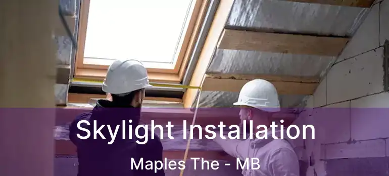  Skylight Installation Maples The - MB