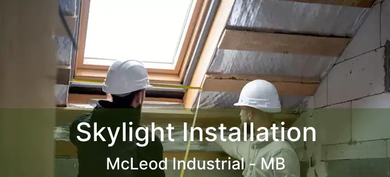  Skylight Installation McLeod Industrial - MB
