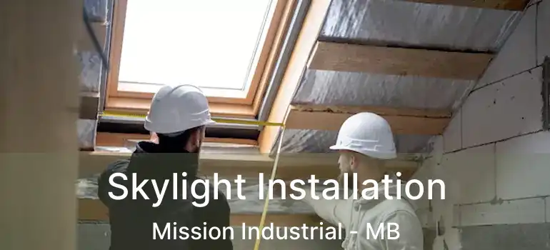  Skylight Installation Mission Industrial - MB