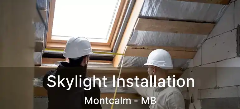  Skylight Installation Montcalm - MB