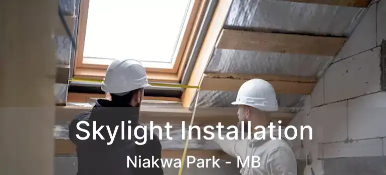  Skylight Installation Niakwa Park - MB