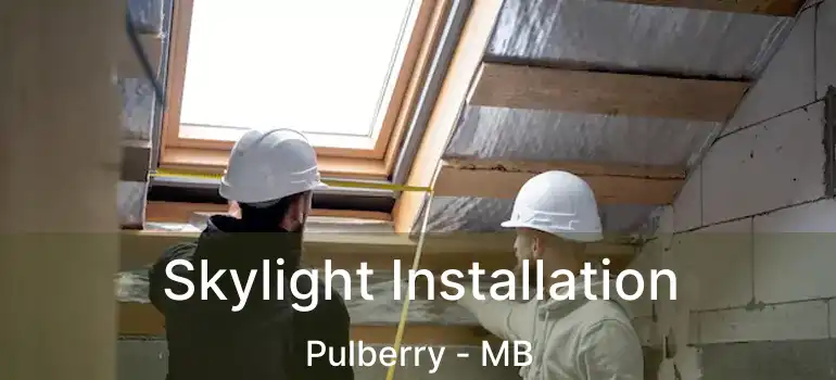  Skylight Installation Pulberry - MB