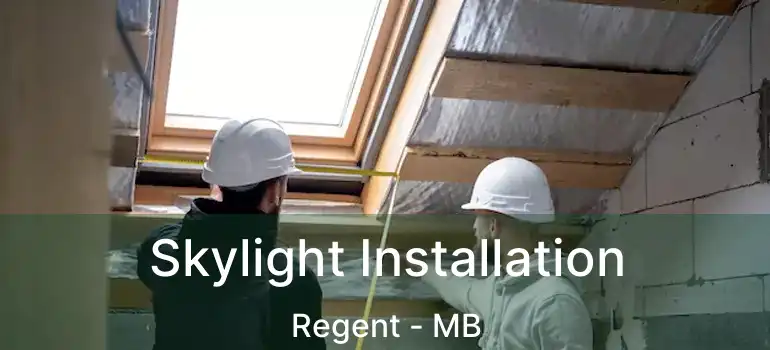 Skylight Installation Regent - MB