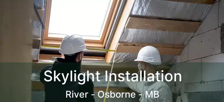  Skylight Installation River - Osborne - MB