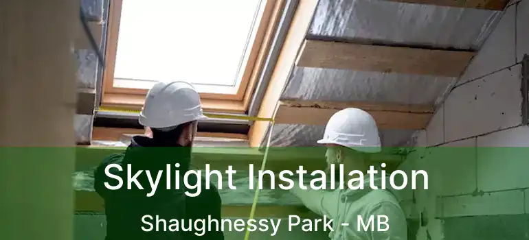  Skylight Installation Shaughnessy Park - MB