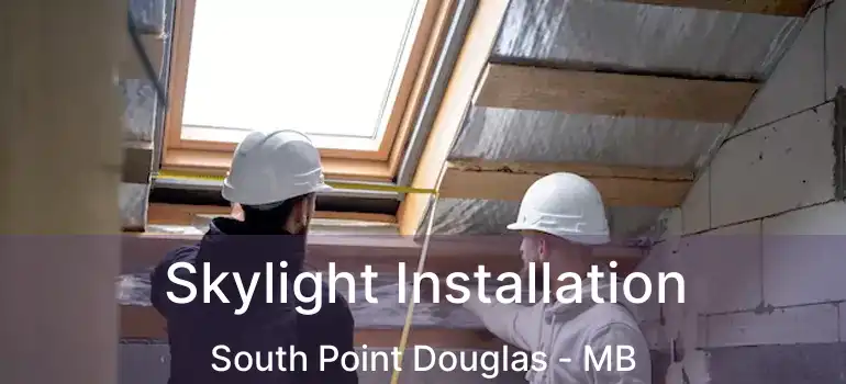  Skylight Installation South Point Douglas - MB