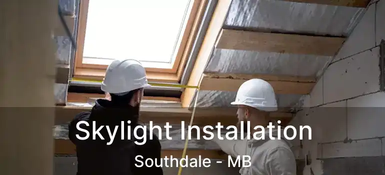  Skylight Installation Southdale - MB