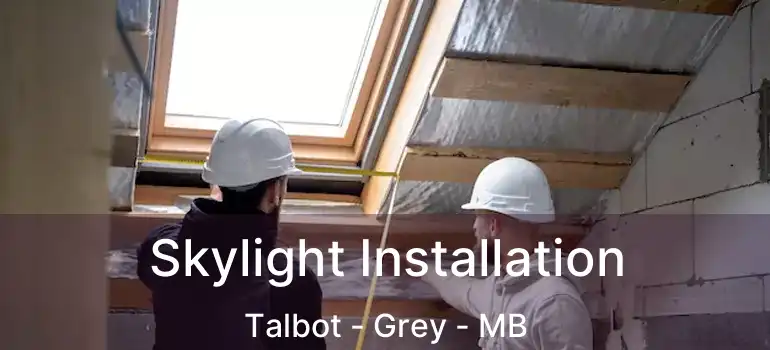  Skylight Installation Talbot - Grey - MB