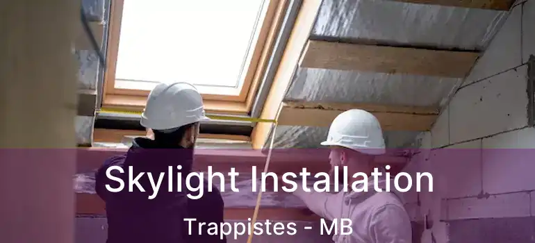  Skylight Installation Trappistes - MB