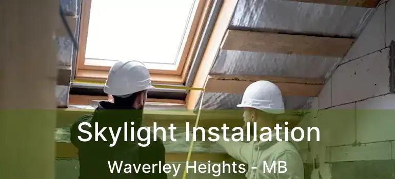  Skylight Installation Waverley Heights - MB