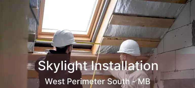  Skylight Installation West Perimeter South - MB
