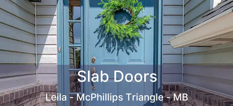  Slab Doors Leila - McPhillips Triangle - MB