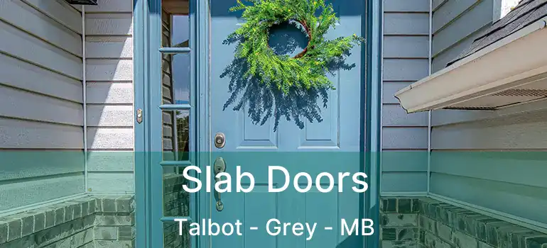 Slab Doors Talbot - Grey - MB