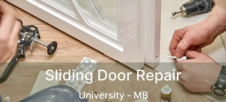  Sliding Door Repair University - MB