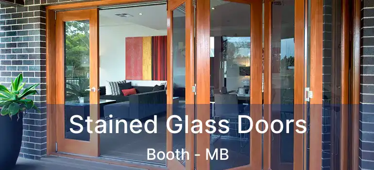  Stained Glass Doors Booth - MB