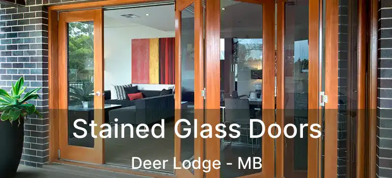  Stained Glass Doors Deer Lodge - MB