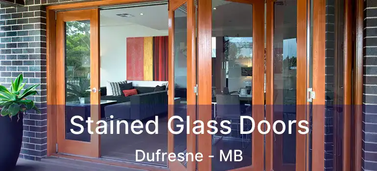  Stained Glass Doors Dufresne - MB