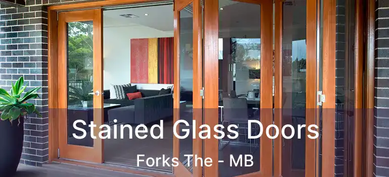  Stained Glass Doors Forks The - MB