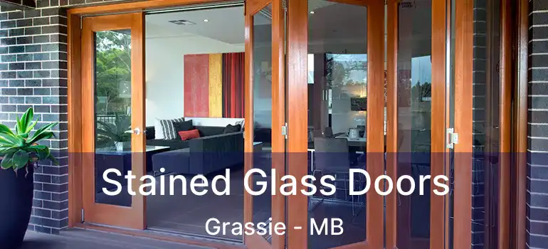  Stained Glass Doors Grassie - MB