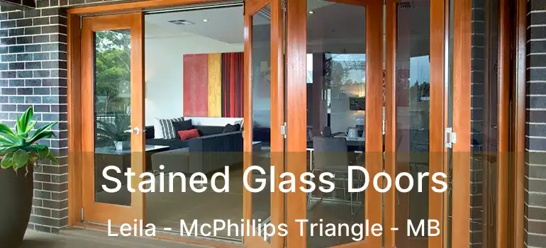  Stained Glass Doors Leila - McPhillips Triangle - MB