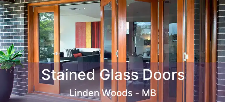  Stained Glass Doors Linden Woods - MB