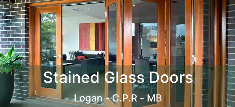  Stained Glass Doors Logan - C.P.R - MB