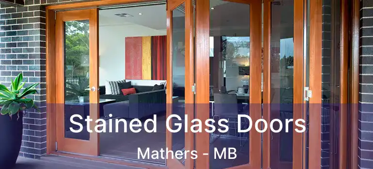  Stained Glass Doors Mathers - MB