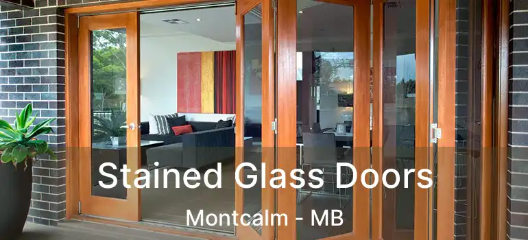  Stained Glass Doors Montcalm - MB