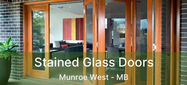  Stained Glass Doors Munroe West - MB
