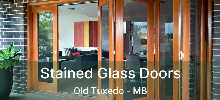  Stained Glass Doors Old Tuxedo - MB