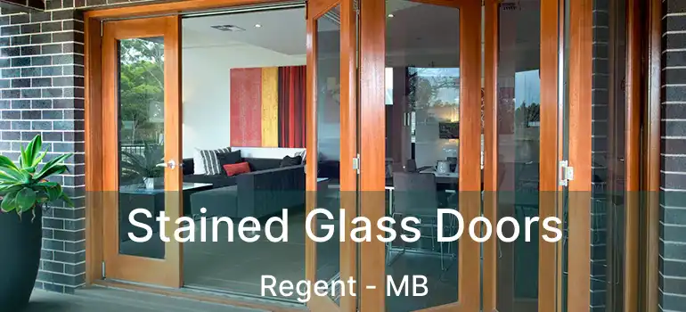  Stained Glass Doors Regent - MB