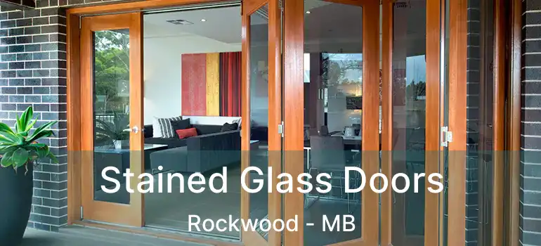  Stained Glass Doors Rockwood - MB