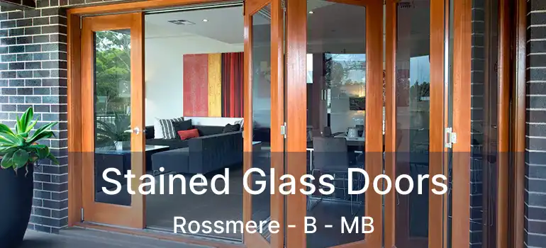  Stained Glass Doors Rossmere - B - MB