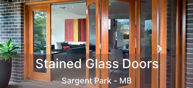  Stained Glass Doors Sargent Park - MB