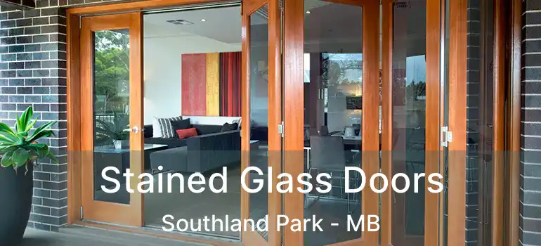  Stained Glass Doors Southland Park - MB