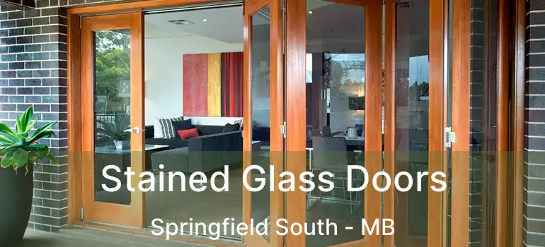  Stained Glass Doors Springfield South - MB